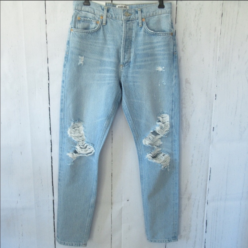 AGolde Jamie High-Rise Boyfriend Jeans